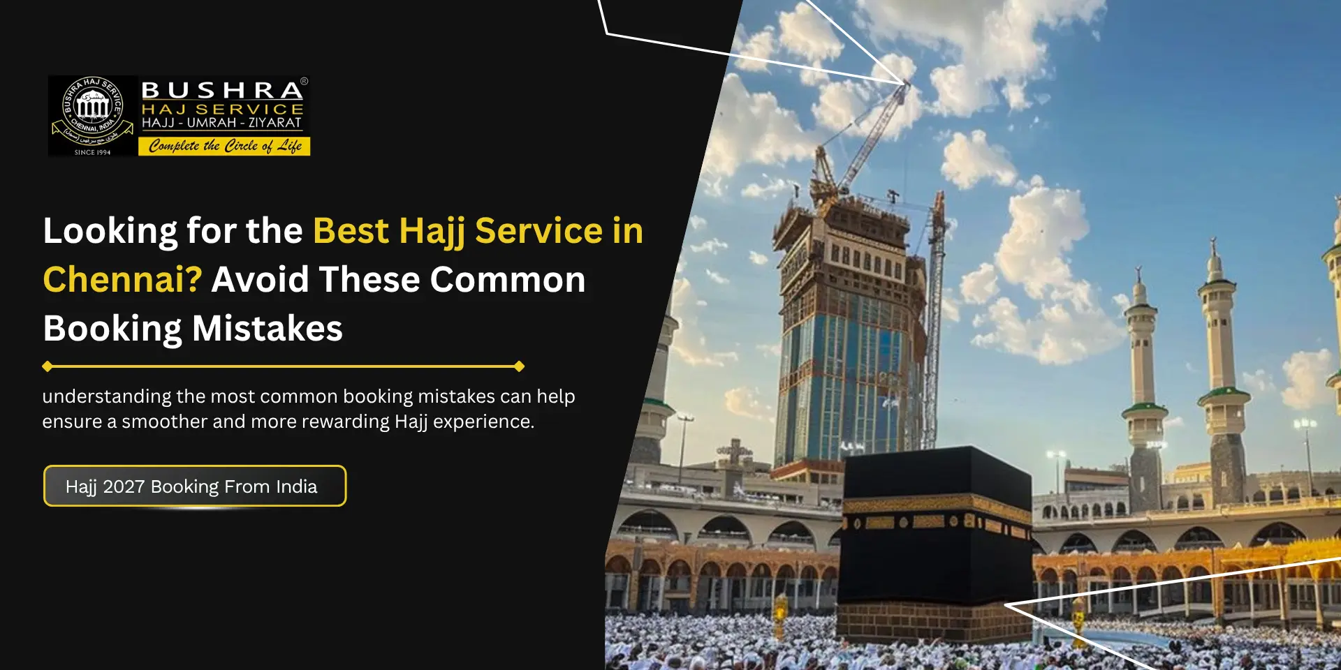 understanding the most common booking mistakes can help ensure a smoother and more rewarding Hajj experience