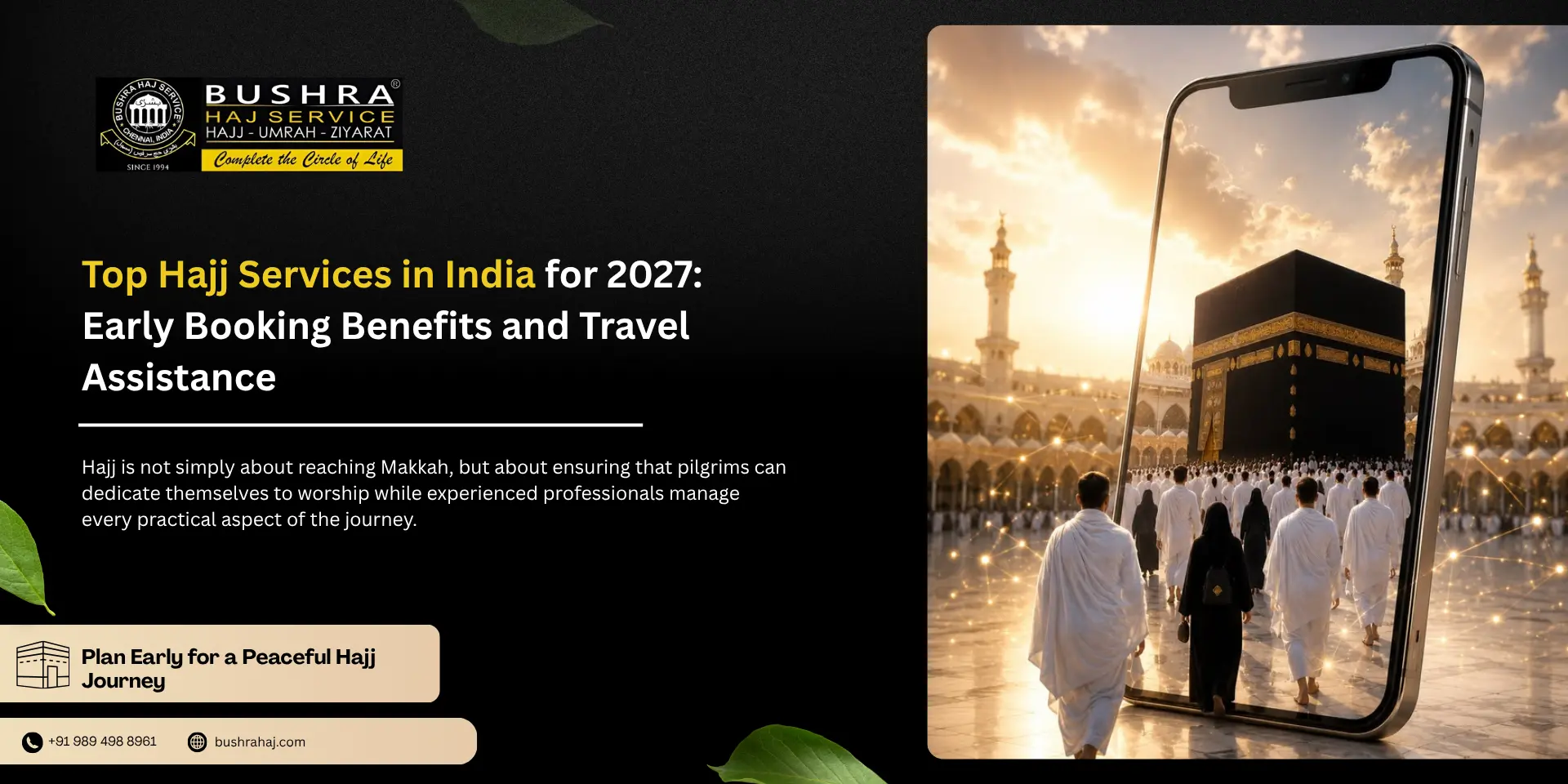 Top Hajj Services in India for 2027