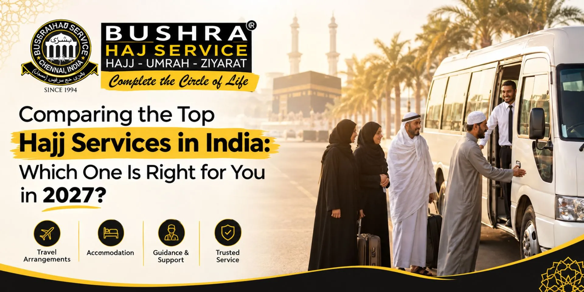 Comparing the Top Hajj Services in India